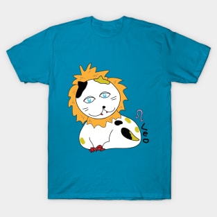 Leo zodiac funny cat T-Shirt